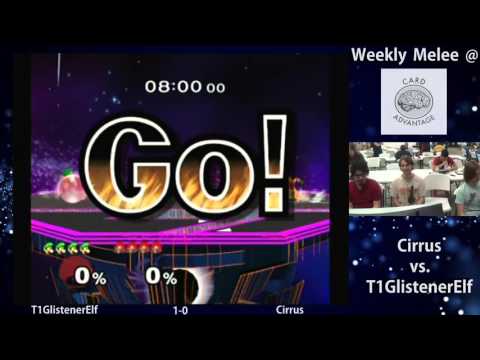 Smash @ CA – Cirrus (Samus) vs. T1GlistenerElf (Luigi) – Melee