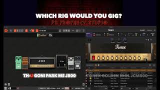 WHICH RIG WOULD YOU GIG? TH-U or Tonex?#overloudthu #tonex #guitarplayer #kifrif #drprophecy