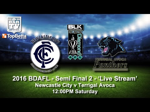2016 BDAFL SEMI-FINAL 2 - Newcastle City Blues v Terrigal Avoca Panthers