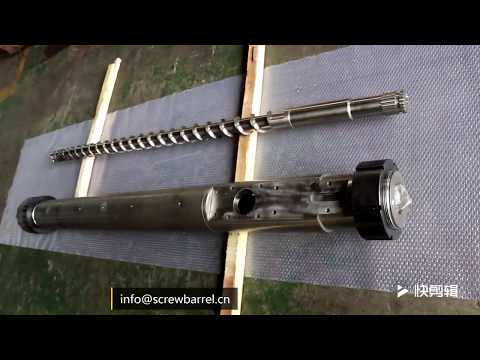 injection molding machine screw barrel