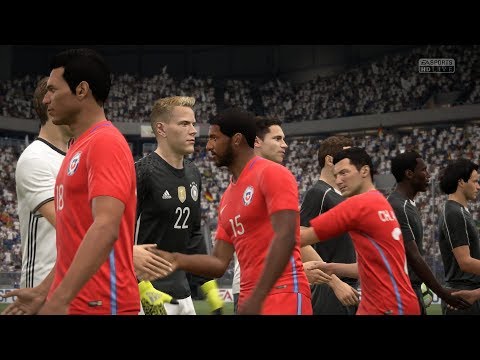 FIFA 17 (PS4 Pro) Chile v Germany CONFEDERATIONS CUP FINAL REPLAY SIM MATCH 1080P 60FPS