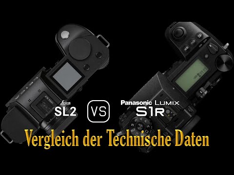 Leica SL2 vs. Panasonic Lumix S1R: Ein Vergleich der technischen Daten