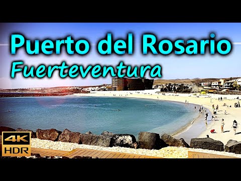 Puerto del Rosario, this city offers a mix of culture and history / Fuerteventura, Spain / 4K HDR