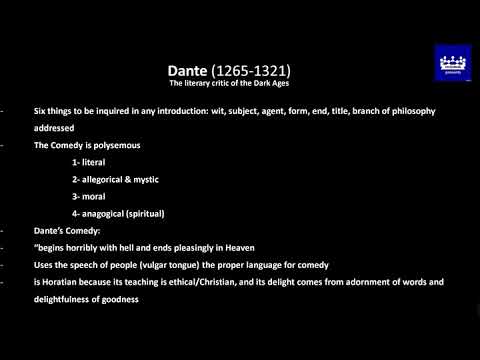 Session 5   Dante and Boccaccio