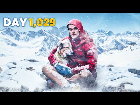 他遛狗走了45,000公里！ (He walked his dog for 45,000 km)