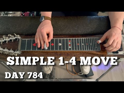 Pedal Steel Everyday - Day 784 - Simple 1-4 Move