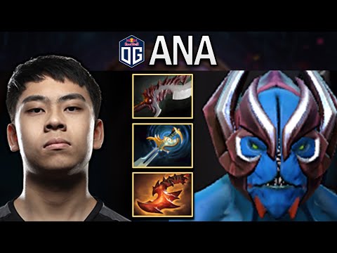 OG.ANA SMURF NIGHTSTALKER WITH ABYSSAL-OVERWHELMING BLINK - DOTA 2 GAMEPLAY