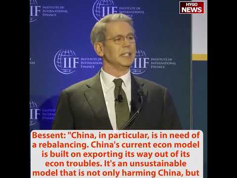 Bessent Blasts IMF: 'Whistling Past the Graveyard' on Climate and Gender; Demands China 'Needs to Change' Its Export Model