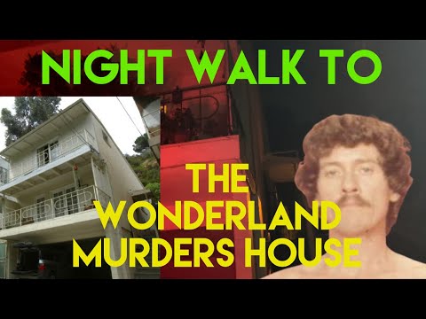 Walking to the Wonderland Murders House at Night | Full Story of the John Holmes Hollywood Murders