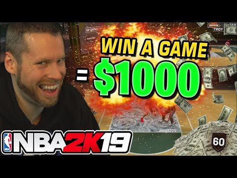 I gave DonJ & Zesty $1000 to WIN a game on NBA 2K19