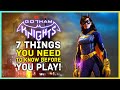 Gotham Knights - 7 Things You Need To Know Before You Play!