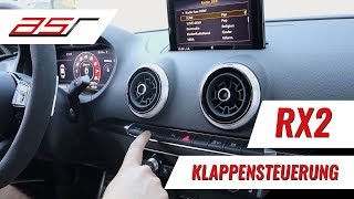 Video: ASR Klappensteuerung RX2 für Abgasklappen Video: ASR Klappensteuerung RX2 für Abgasklappen