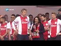 De Ligt en Van der Sar vangen bier voor Femke Halsema