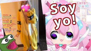 Chibidoki nos muestra una foto suya como Bowser