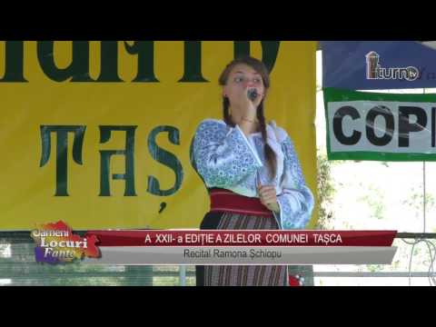 A XXII a EDITIE A ZILELOR COMUNEI TASCA recital Ramona Schiopu