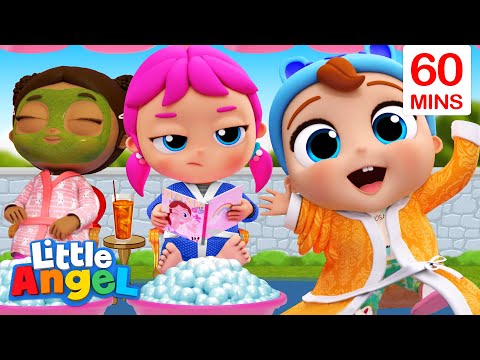 Jill’s Birthday Spa Day  + More Little Angel Kids Songs & Nursery Rhymes