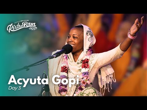 Acyuta Gopi Devi Dasi's Kirtan | Day 3 | Kirtan Rasa 2025 | 4K | Dubai Kirtan Mela