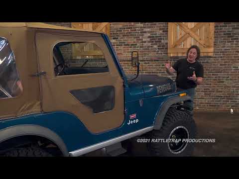 Installing a Bestop on Old Faded Levi 1977 Jeep CJ5 - Stacey David's GearZ