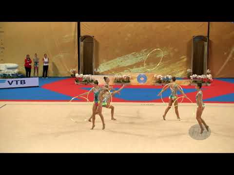 Austria (AUT) - 2018 Rhythmic Worlds, Sofia (BUL) - Qualifications 5 Hoops