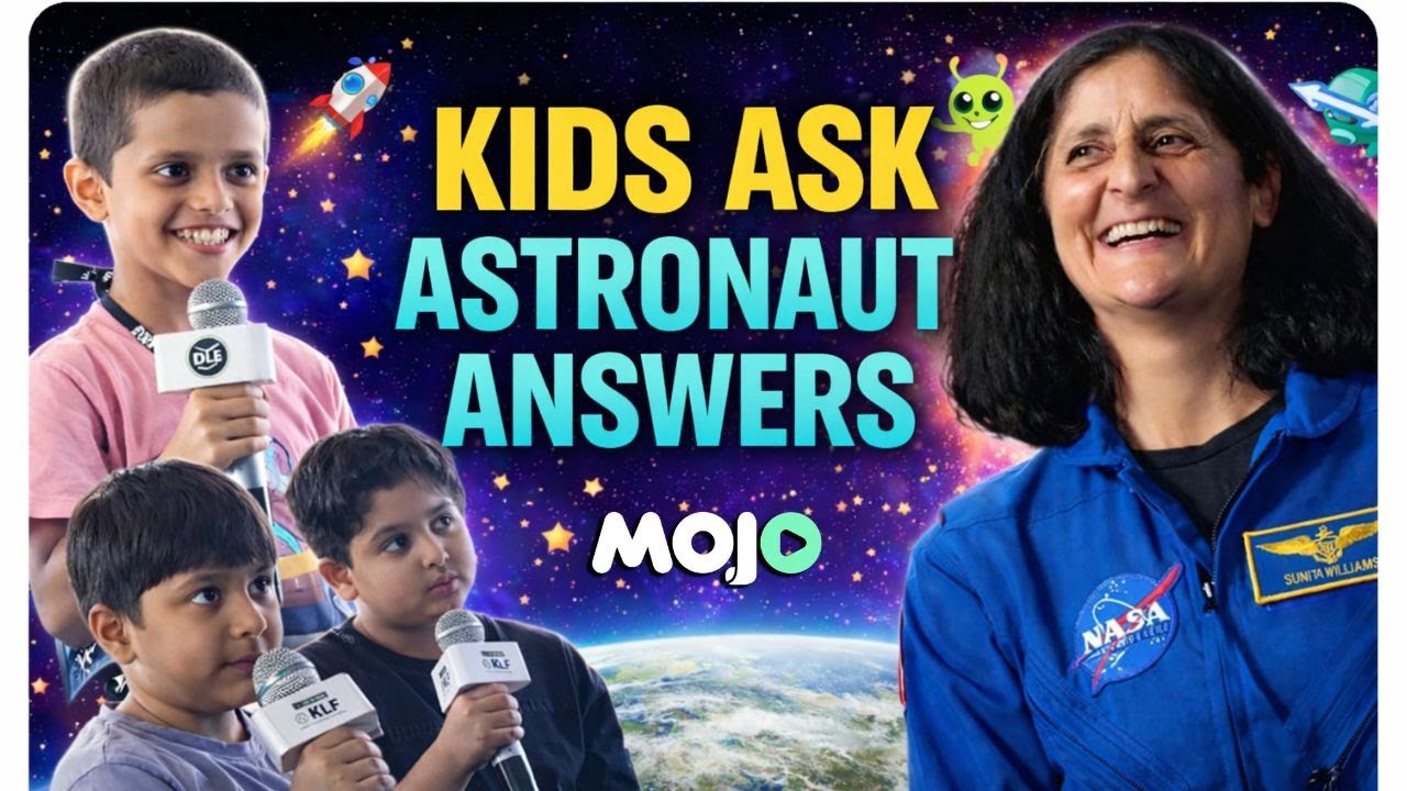 KLF 2026 | 8-Year-Old Kids Ask Sunita Williams Questions That Will Blow Your Mind | Barkha Dutt