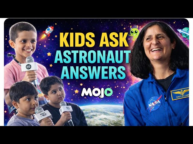 KLF 2026 | 8-Year-Old Kids Ask Sunita Williams Questions That Will Blow Your Mind | Barkha Dutt SDDEFAULT Thumbnail