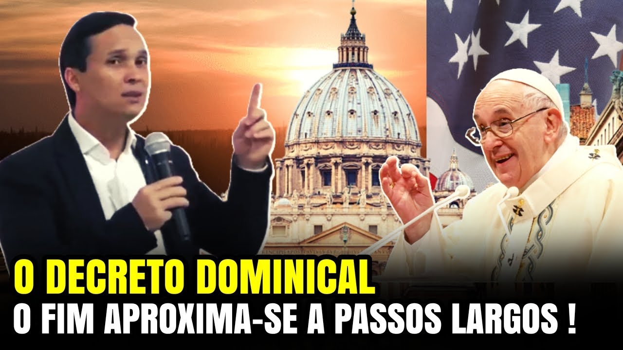 O DECRETO DOMINICAL ESTÁ PERTO DE ACONTECER ? Arilton Oliveira