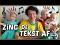 FiNiSH THE LYRiCS MET DiRK SCHEELE ?| Bellinga Familie Vloggers #1311
