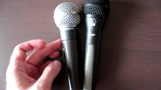 Video thumbnail for Обзор динамического вокального микрофона AKG D880 vs. Shure SM58 by Spider's VLOG