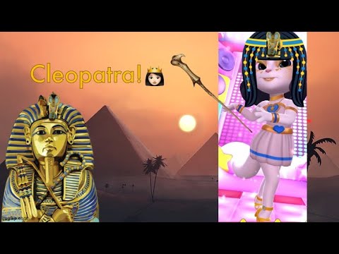 🌟🌟My Talking Angela 2 - Angela Pretends To Be The Cleopatra The Queen Of Egypt! :3👸🏻🤴🏻
