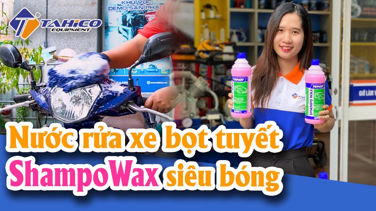 Dung dịch rửa xe bọt tuyết Tenzi - Shampoo Wax 17