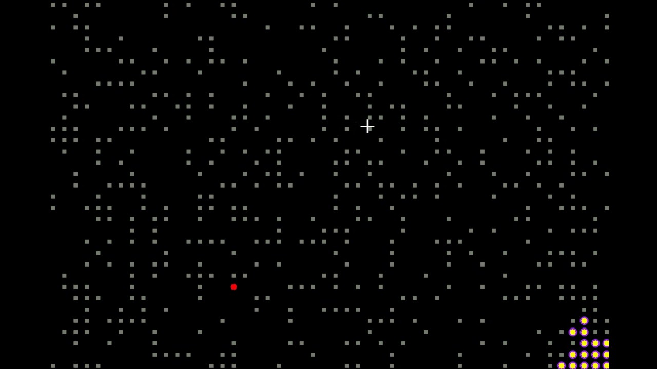 Shortest path algorithm simulation by OpenCV