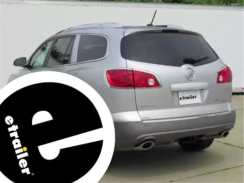 etrailer | DIY 2011 Buick Enclave Installation for the Curt Trailer Hitch Receiver
