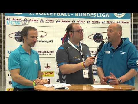 VCW TV: Stimmen zum Spiel VC Wiesbaden - USC Münster (Play-off-Viertelfinale, 29.03.2014)