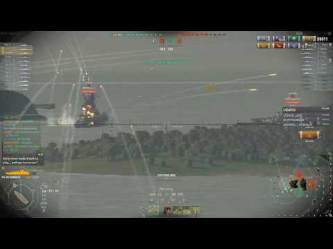 WoWS 0.6.0 - Bismarck Kraken Brawling Combat