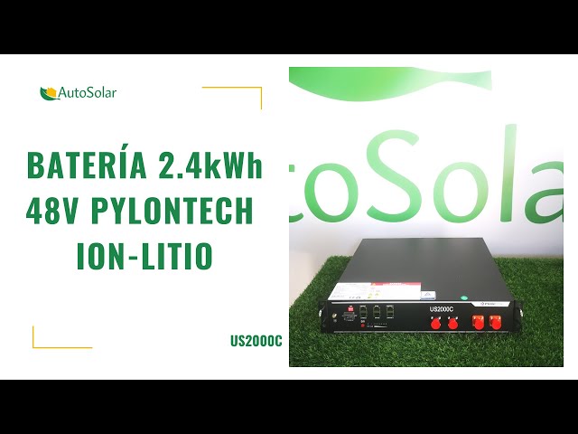 Batería Litio 2.4kWh Pylontech US2000C 48V