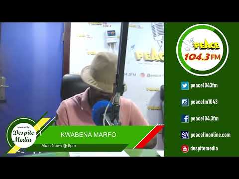 Akan News @ 6pm On Peace Fm 104.3 (4/08/2022)