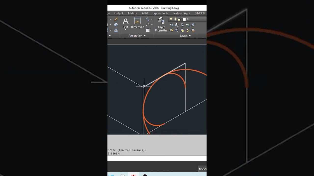 Circle in isometric Autocad