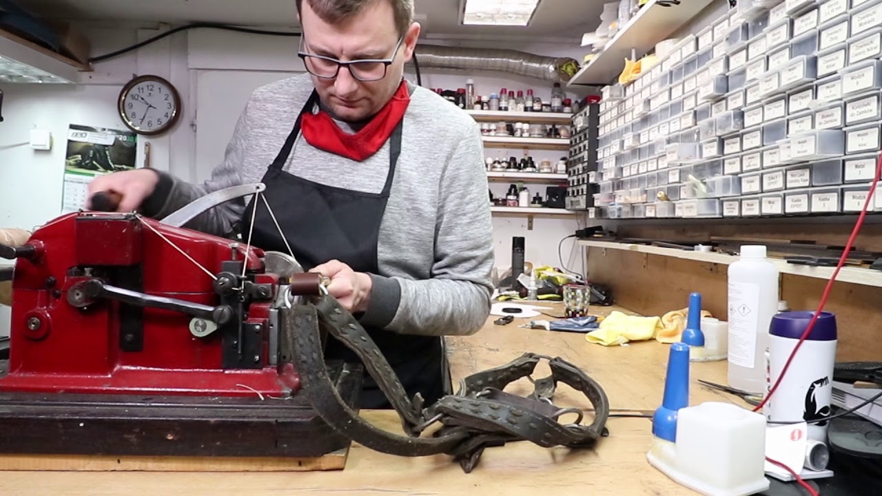 Szycie grubej skóry dublerką