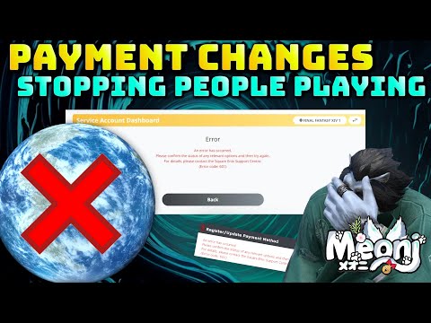FFXIV: Payment Changes Leaving Many Unable To Play The Game