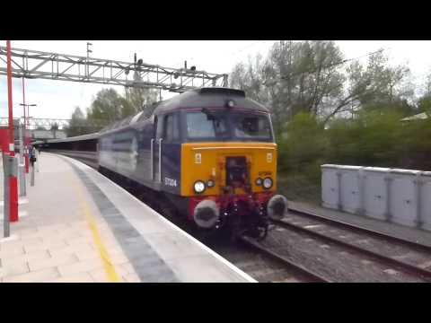 DRS 57304 Gives It The Gun Out Of Stafford!