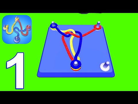 Go Knots 3D Gameplay Walkthrough Part 1 (IOS/Android)