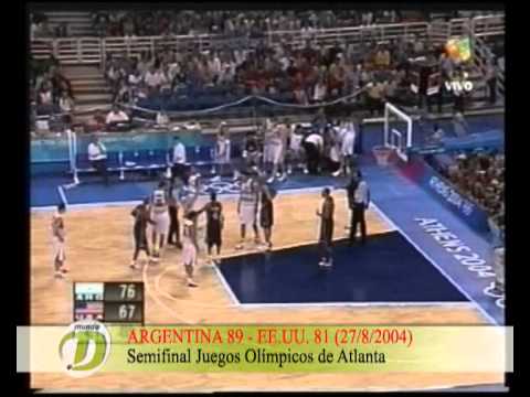 Argentina 89 USA 81 (Juegos Olímpicos Atenas 2004) / Archivos de Gustavo