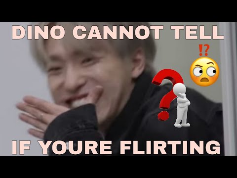 dino ignoring seventeen flirting with him 😭