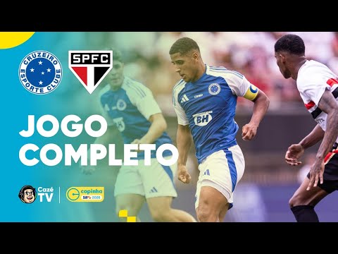 JOGO COMPLETO: CRUZEIRO X SÃO PAULO | FINAL DA COPINHA 2026