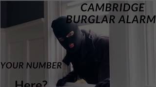 Burglar Alarm Companies Cambridge | Home Security Burglar Alarms