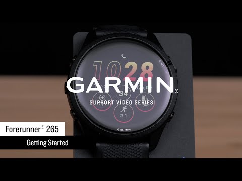 Garmin Support | Forerunner® 265 Series | Getting Started
