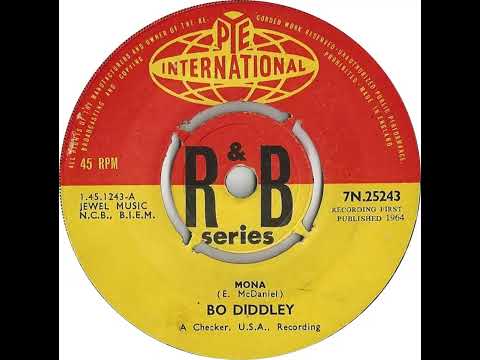 UK New Entry 1964 (115) Bo Diddley - Mona