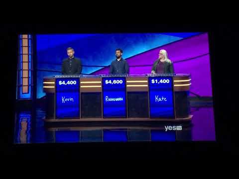 Double Jeopardy, Kevin Boettcher Day 3 - 3rd Daily Double (10/3/19)