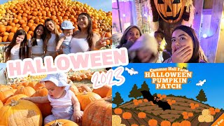 SCARY HALLOWEEN WALKTHROUGH + HUGE PUMPKIN PATCH - SOPHIA GRACE