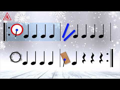 Wizards in Winter  - Rhythm Instrument Play Along
